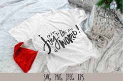 Christmas SVG| joy to the world! SVG cut file Product Image 1