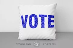 Vote SVG | Election SVG | American elections | mandala Product Image 4