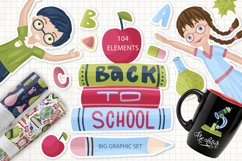 Back to School. Big graphic set. Product Image 1