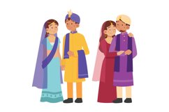 Indian Wedding Character Collection Product Image 1