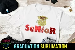 Senior 2021 Sublimation- Graduation Sublimation PNG Product Image 1