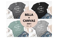 Heather Bella Canvas Mockup Bundle 3001 T-Shirt Bundle Product Image 1