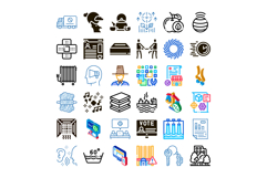Collection of business, technology, finance, and medical ico Product Image 1
