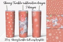 Christmas Skinny tumbler wrap design Product Image 1