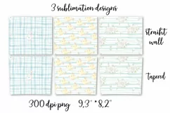 Baby shower boy Skinny tumbler wrap design Product Image 6