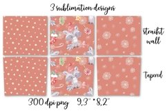 Christmas Skinny tumbler wrap design Product Image 6