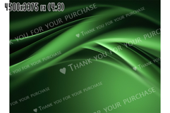 Green Abstract Background With Smooth Flowing Lines Product Image 2