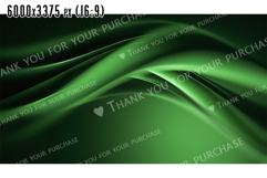 Green Abstract Background With Smooth Flowing Lines Product Image 3