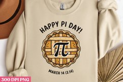 Happy Pi Day! March 14 3.14 PNG, Pi Day Sublimation PNG Product Image 1