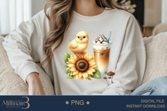 Coffee Lovers Animals PNG | Cute Animal PNG with Coffee Product Image 3
