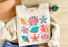 Seashells svg | Svg Files for Cricut | Shirt Svg Product Image 2