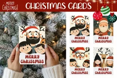 Merry Christmas Greeting Cards, Funny Christmas Family Card Product Image 1