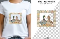 Thrifted ducks png design for T-shirts Product Image 1