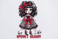 Zombie Dolls Spooky Season Sublimation PNG Product Image 2