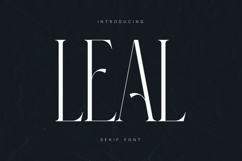 LEAL Elegant Modern Serif Font Product Image 1