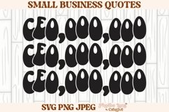 CE0,000,000 SVG, Small Business SVG, Small Biz Quotes Product Image 1