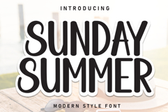 Sunday Summer Product Image 1