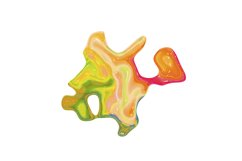 Colorful abstract multicolored figure Product Image 1