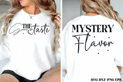 Mystery flavor SVG, Guess the taste SVG PNG Product Image 1
