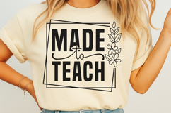 Made to teach SVG Product Image 2