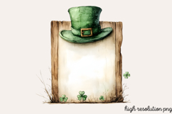 St Patricks Day Signs Clipart PNG Product Image 1