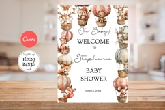 Baby Shower Welcome Sign Template 188 Product Image 1