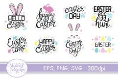Happy Easter lettering set Product Image 1