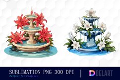 Lightand Dark Academia Watercolor Sublimation Clipart Product Image 1