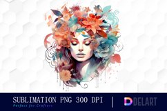 Watercolor Craft a Captivating Sublimation Graphics Product Image 1