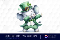 Watercolor Animals Dab Clipart, Sublimation Art Product Image 1