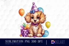 Watercolor Birthday Animal Friend Clipart Fun Product Image 1