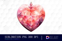 Watercolor Pink Christmas Clipart, Sublimation Graphics Product Image 1