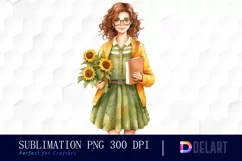Watercolor Back to School Clipart, Illustration PNG Product Image 1