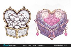 Valentine's Day Illustration Clipart Product Image 1