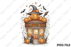 Halloween Shop Png,Funny Halloween Png Product Image 1