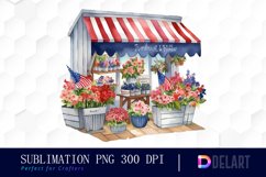 Watercolor Flower Shop PNG Clipart Product Image 2