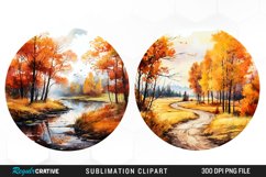 Autumn Landscapes Design Clipart Product Image 1