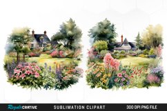 Garden Lawns Artwork Clipart Product Image 1