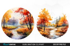 Autumn Landscapes Design Clipart Product Image 1