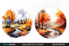 Autumn Landscapes Design Clipart Product Image 1