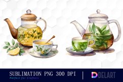 Watercolor Slavic Folk Clipart, Sublimation PNG Product Image 1