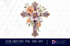 Watercolor Day of the Dead Clipart, Illustration PNG Product Image 1