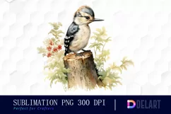 Watercolor Woodland Animal Clipart Fun Product Image 1