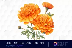 Watercolor Day of the Dead Clipart, Illustration PNG Product Image 1