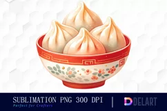 Watercolor Chinese New Year Dragon Clipart , Sublimation Art Product Image 1