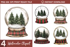 Red And Green Plaid Christmas Artwork Clipart Product Image 1
