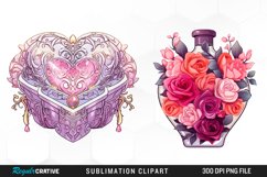 Valentine&#039;s Day Illustration Clipart Product Image 1
