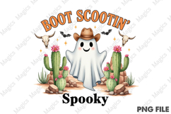 Boot Scootin Spooky Western Halloween Product Image 1
