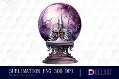 Watercolor Gothic Christmas Clipart, Illustration PNG Product Image 1