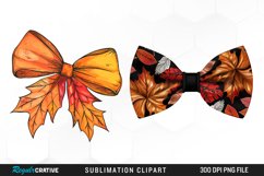 Fall Bow Tie Exquisite Clipart Product Image 1